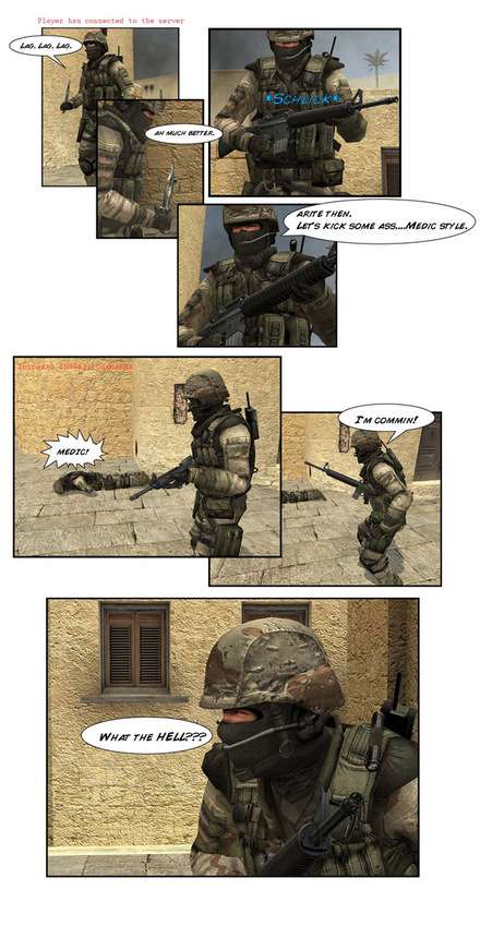 RileyB Comics Presents A Battlefield 2 Story