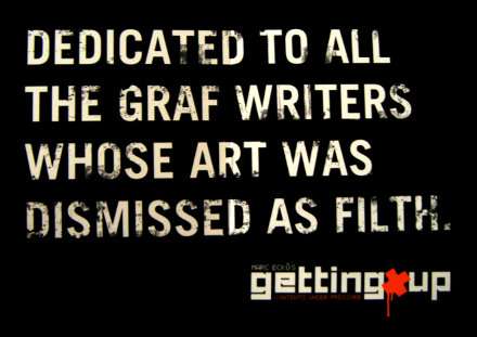 Dedicated To All The Graf Writers…